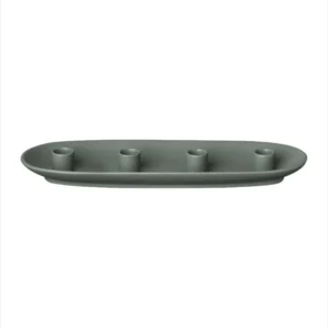 Vela Ljusstake Oval 40 cm Agave Forest