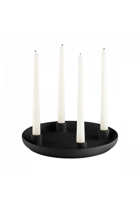 Vela Ljusstake Träkol