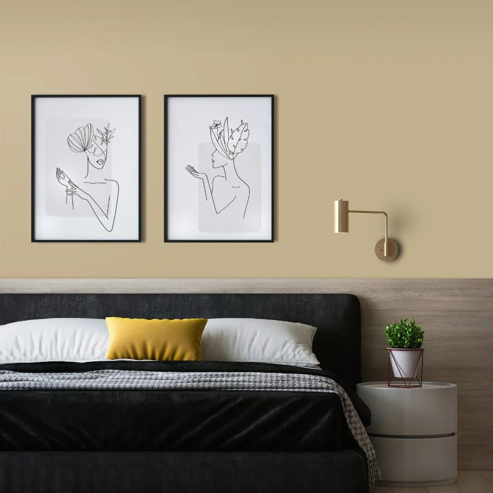 Väggfärg Refined Yellow 12082