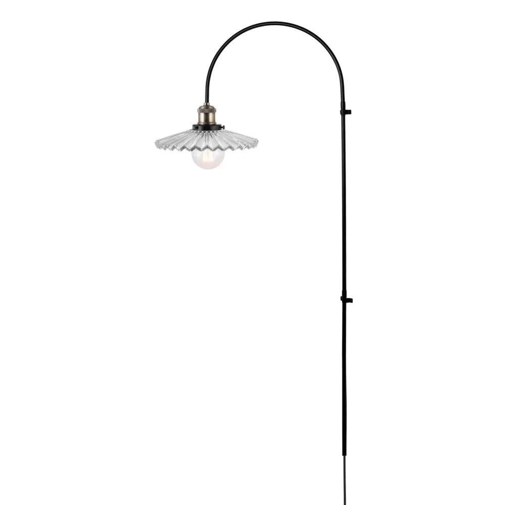 Vägglampa Cobbler 150 Kristall