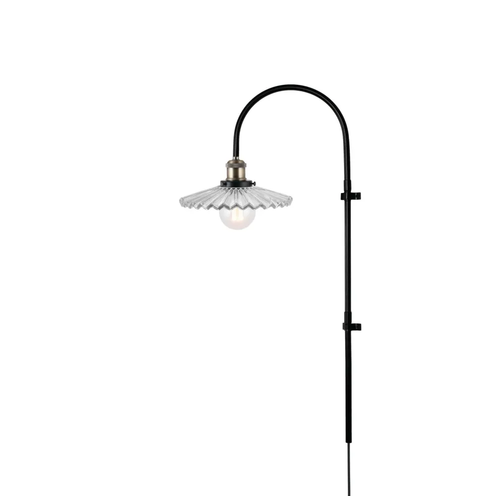 Vägglampa Cobbler 75 Kristall
