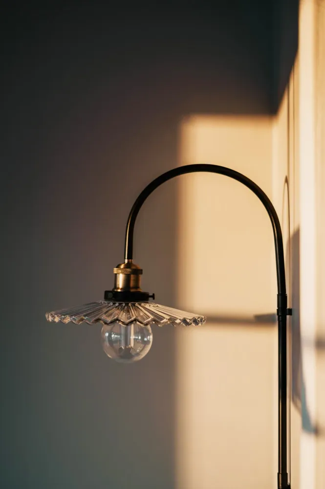 Vägglampa Cobbler 75 Kristall