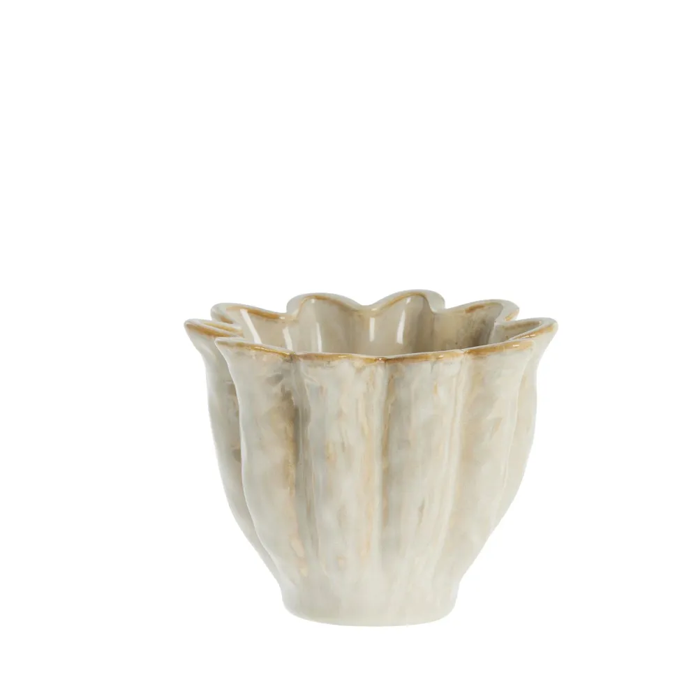Vielle kruka H11,5 Ø14 cm. sand