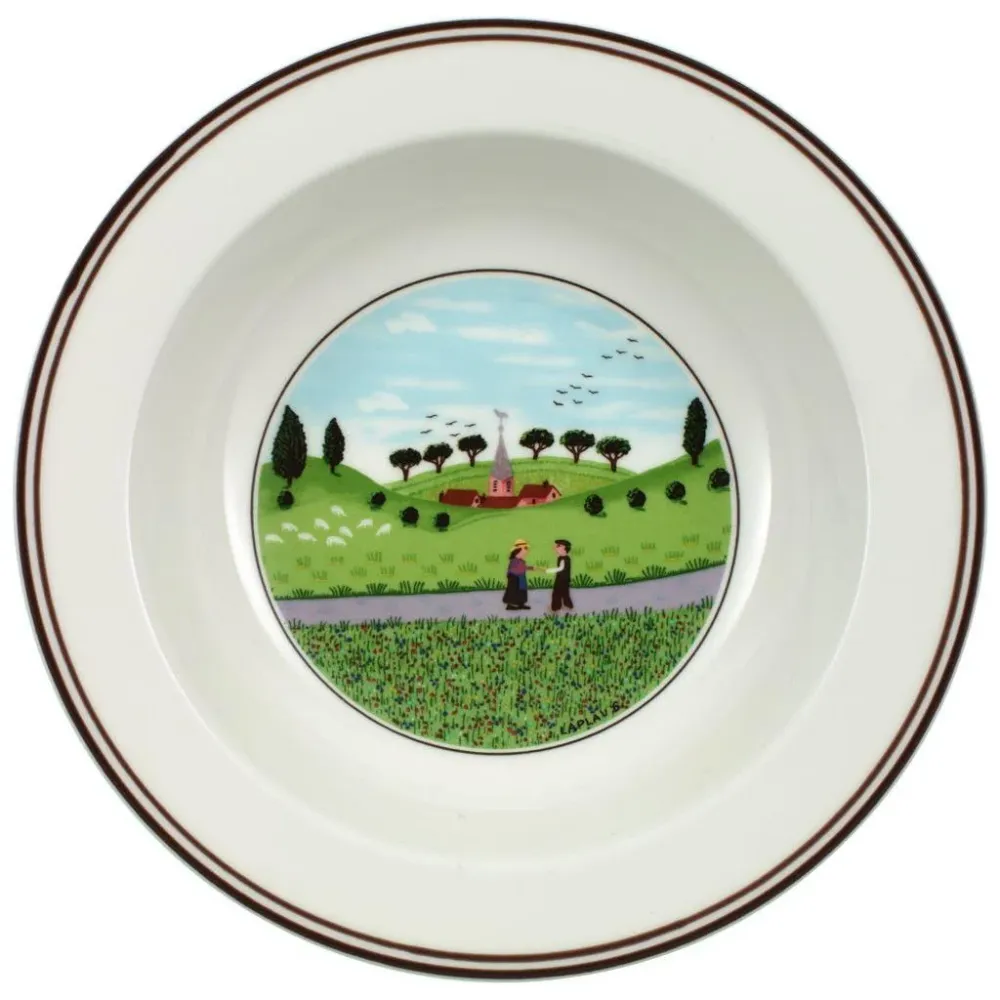 Villeroy & Boch Design Naif Djup tallrik Möte 199 mm