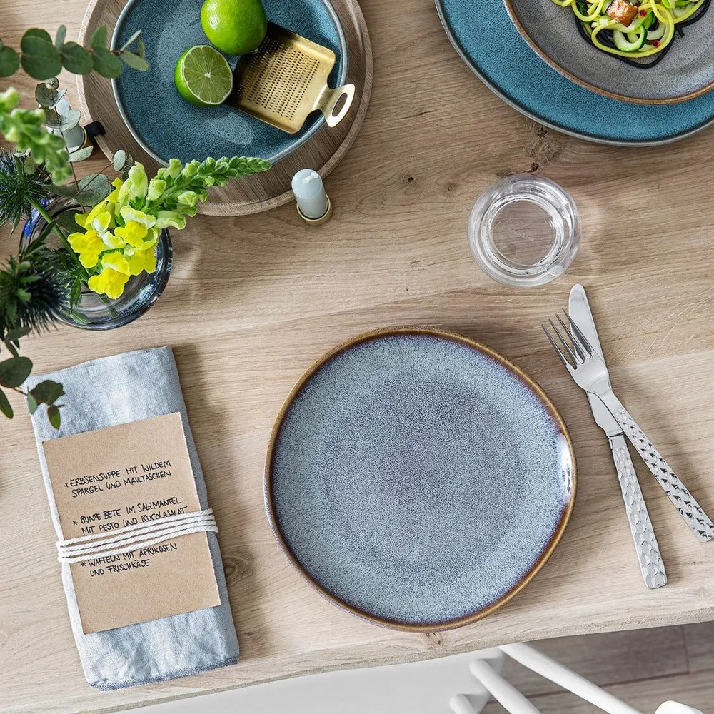 Villeroy & Boch Lave ecru Salladstallrik 230 mm