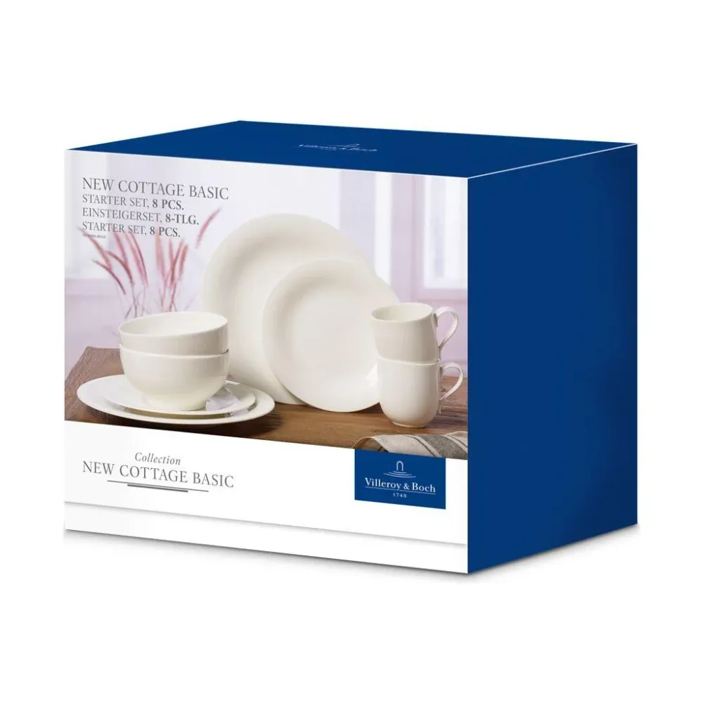 Villeroy & Boch New Cottage Enkel Startset 8 delar. Vibration Reduction