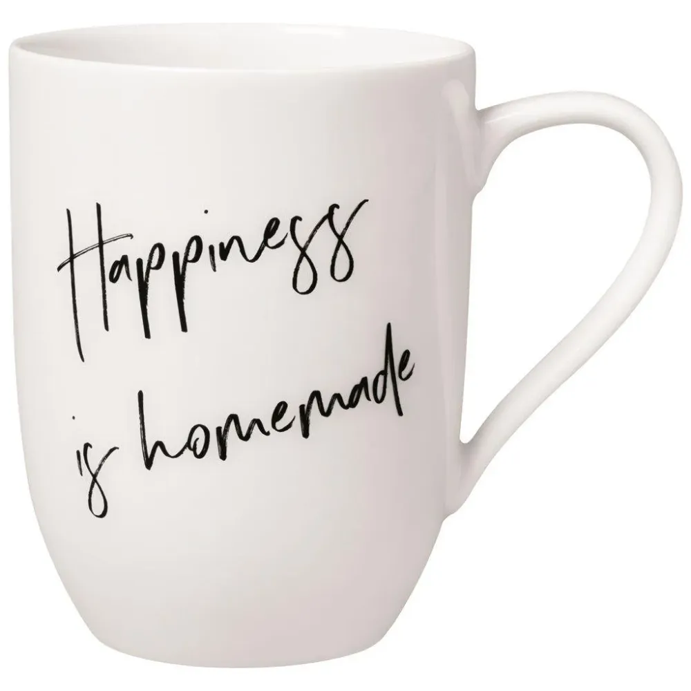 Villeroy & Boch Statement Mugg Lycka är hemmagjord 29 cl