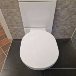 Villeroy & Boch WC stol Brushed Nickel