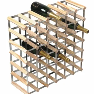 Vinställ RTA Traditionellt 42 flaskor 6x6 Galvaniserat stål