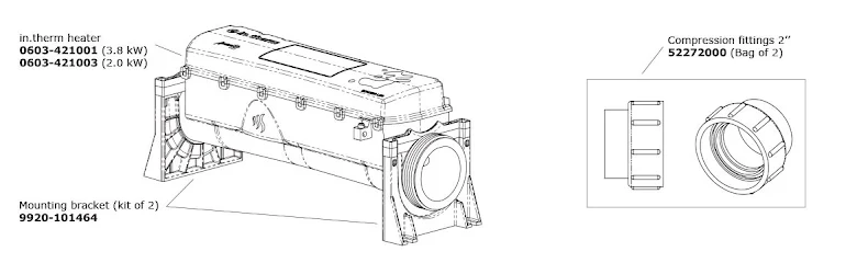 Värmare .Therm 4 kW CS