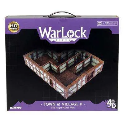 WarLock Tiles: Town & Village II - Grundlig Height Plaster Walls