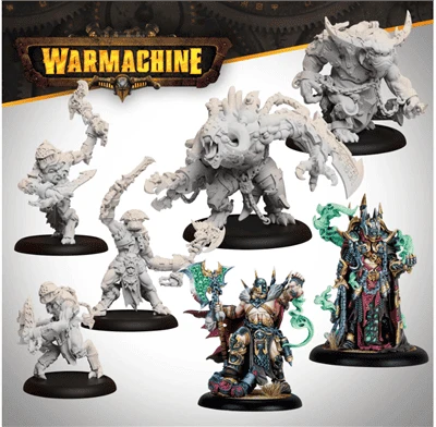 Warmachine: Orgoth Cursebound Command Cadre
