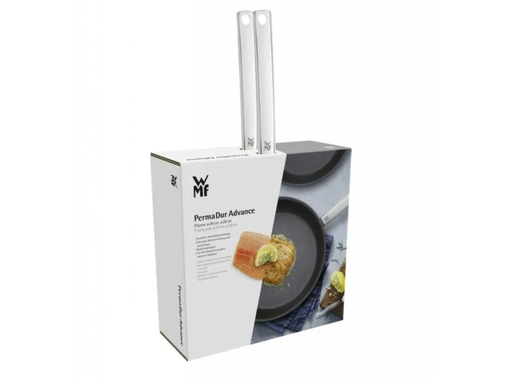 WMF Stekpannaset PERMADUR ADVANCE, 2 st, 28 och 24 cm