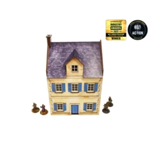 WW2 Normandy Townhouse 3 Prepainted [28mm/1:56]