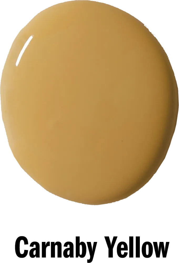Carnaby Yellow Wall Paint 2