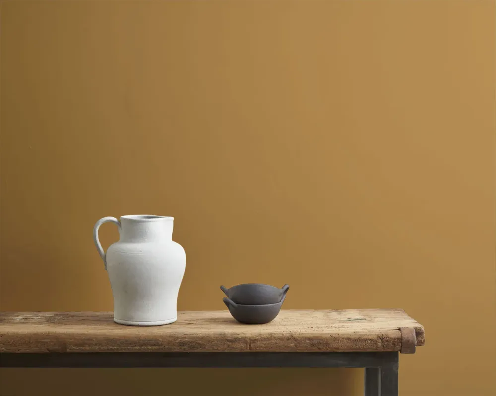 Carnaby Yellow Wall Paint 2