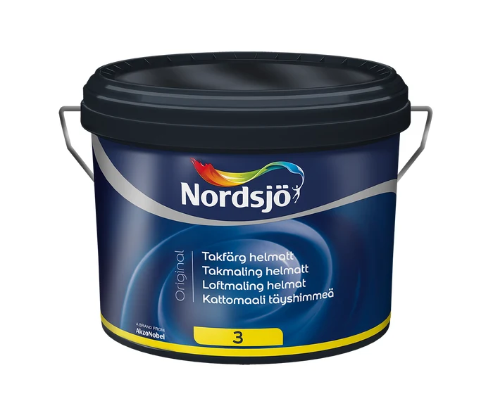 Nordsjö Standard Tak- och väggfärg helmatt 3 2.5L