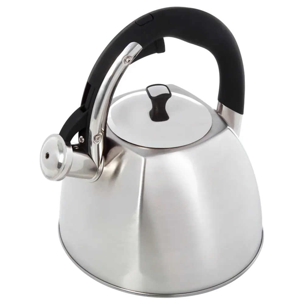 Maestro MR-1333-S Vattenkokare Med Lock Och Visselpipa 2,2L Högkvalitativt Vattenkokare I Rostfritt Stål För Induktionskok...