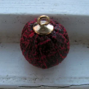 Hänge Boll - Orm-Mönstrad Röd 16mm